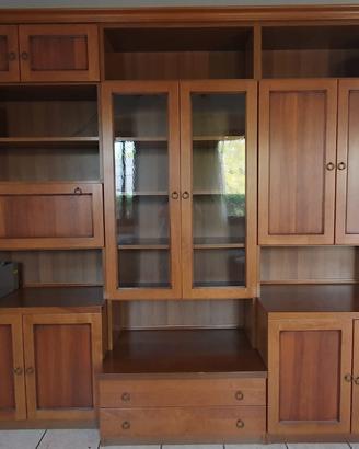 Mobile soggiorno tinta noce