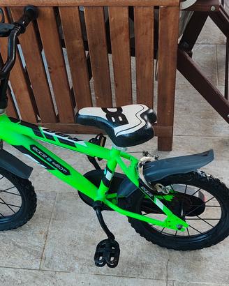 Bicicletta bimbo taglia 14
