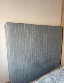 Materasso in schiuma, rigido/azzurro