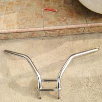 manubrio cromato custom