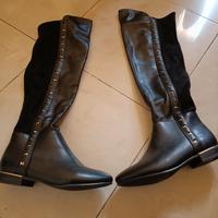 Stivali donna in pelle 