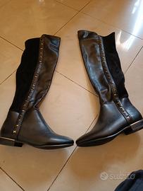 Stivali donna in pelle 