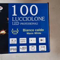 luci led professionali per giardino  feste varie