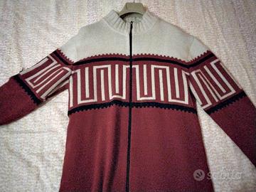 Maglione con apertura a zip