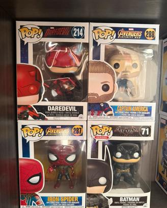 Funko pop originali marvel/dc