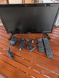 televisione 15 pollici con decoder