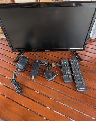 televisione 15 pollici con decoder