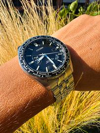 CITIZEN eco-drive World Time radio controllato