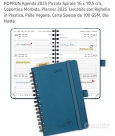 Agenda 2025 settimanale a spirale piccola 