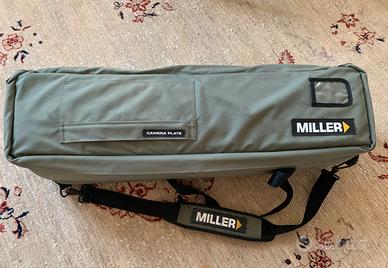 Cavalletto Miller testa Arrow 55 gambe in carbonio