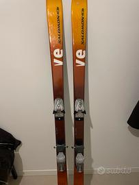 Sci Salomon Alt 180, mai usati, scarponi dolomite