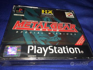 SEALED Metal gear solid special mission PS1 NUOVO