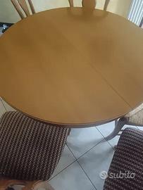 Tavolo rotondo allungabile