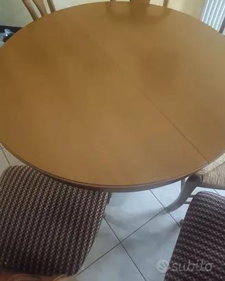 Tavolo rotondo allungabile