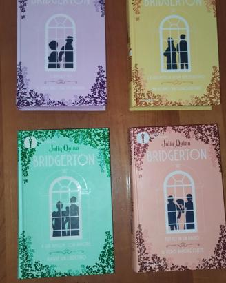 libri BRIDGERTON di Julia Quinn edizione rilegata