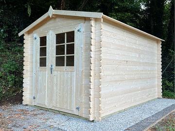 CASETTA DI LEGNO MILANO 200x300x222h spess. 28mm