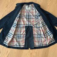 Trench Burberry tg. L blu