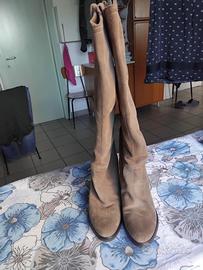 Stivali scamosciati donna