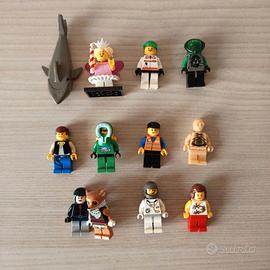 Lotto 12 minifigure Lego con Han Solo e C3p8