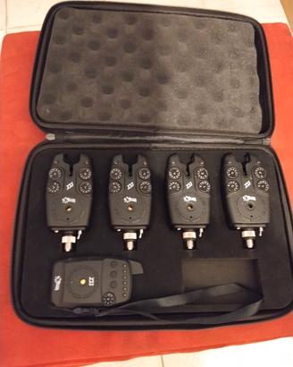 Avvisatori acustici carpfisching RUSH 4+1