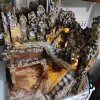 Presepe artigianale - Presepi a mano - mosaicato