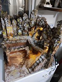 Presepe artigianale - Presepi a mano - mosaicato