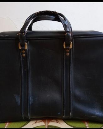 Valigia Nera anni 60-70 per Mercatini del Vintage 