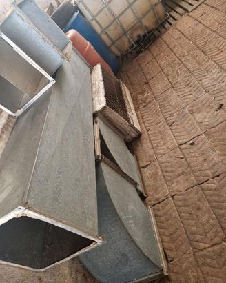 Cappa inox  professionale