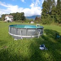 piscina fuori terra diametro 5.49 