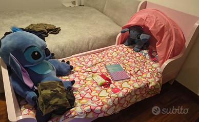 BUSUNGE Letto allungabile, rosa chiaro