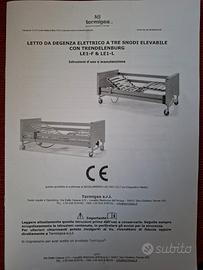 Letto da degenza elettrico