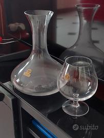 Decanter e bicchiere da Cognac RCR Cristallo