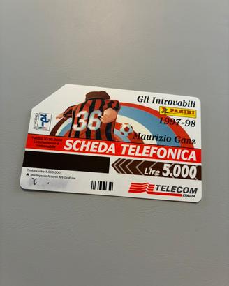 Scheda telefonica da collezione