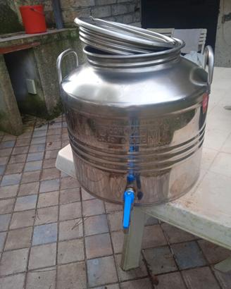 Cisterna 30lt inox 18/10, con cannella