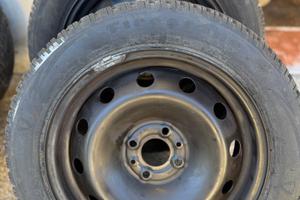 4 Gomme invernali Firestone 185/55 R15 + cerchi