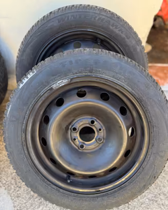 4 Gomme invernali Firestone 185/55 R15 + cerchi