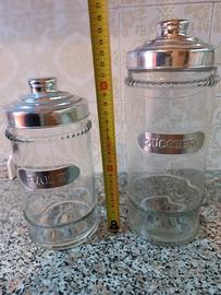 barattoli in vetro vintage