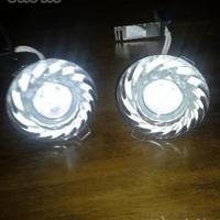 Coppia faretti in vetro