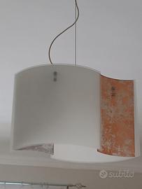 Lampadario in vetro di murano