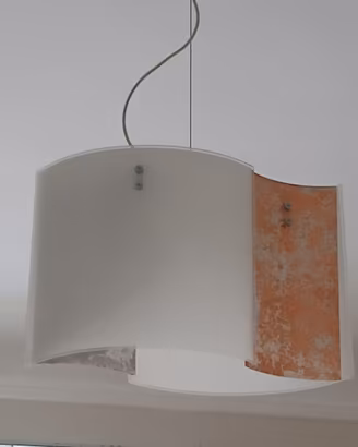 Lampadario in vetro di murano