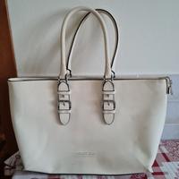 borsa armani bianca 