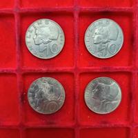 Austria Lotto di 4 monete austriache da 10 Scell.