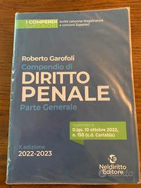 Compendio di diritto penale. Parte generale