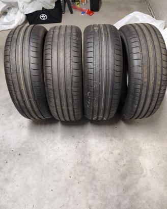 4 gomme Bridgestone 225/55R18 estive NUOVE