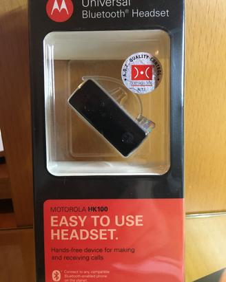 Auricolare bluetooth Motorola HK100