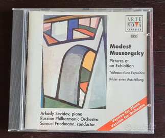 CD raro Mussorgsky Pictures of an Exhibition