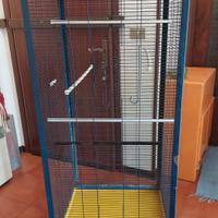 Voliera colorata come nuova 
