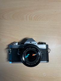 Pentax mx + pentax 50 f1.7 + tamron 28mm f2.5