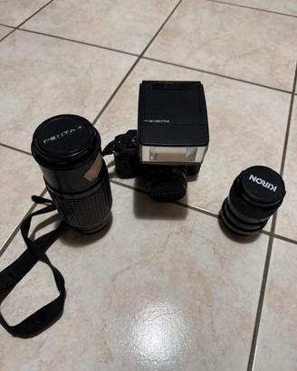 Pentax P30 + obbiettivi e flash