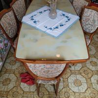 sala da pranzo anni '50 vintage